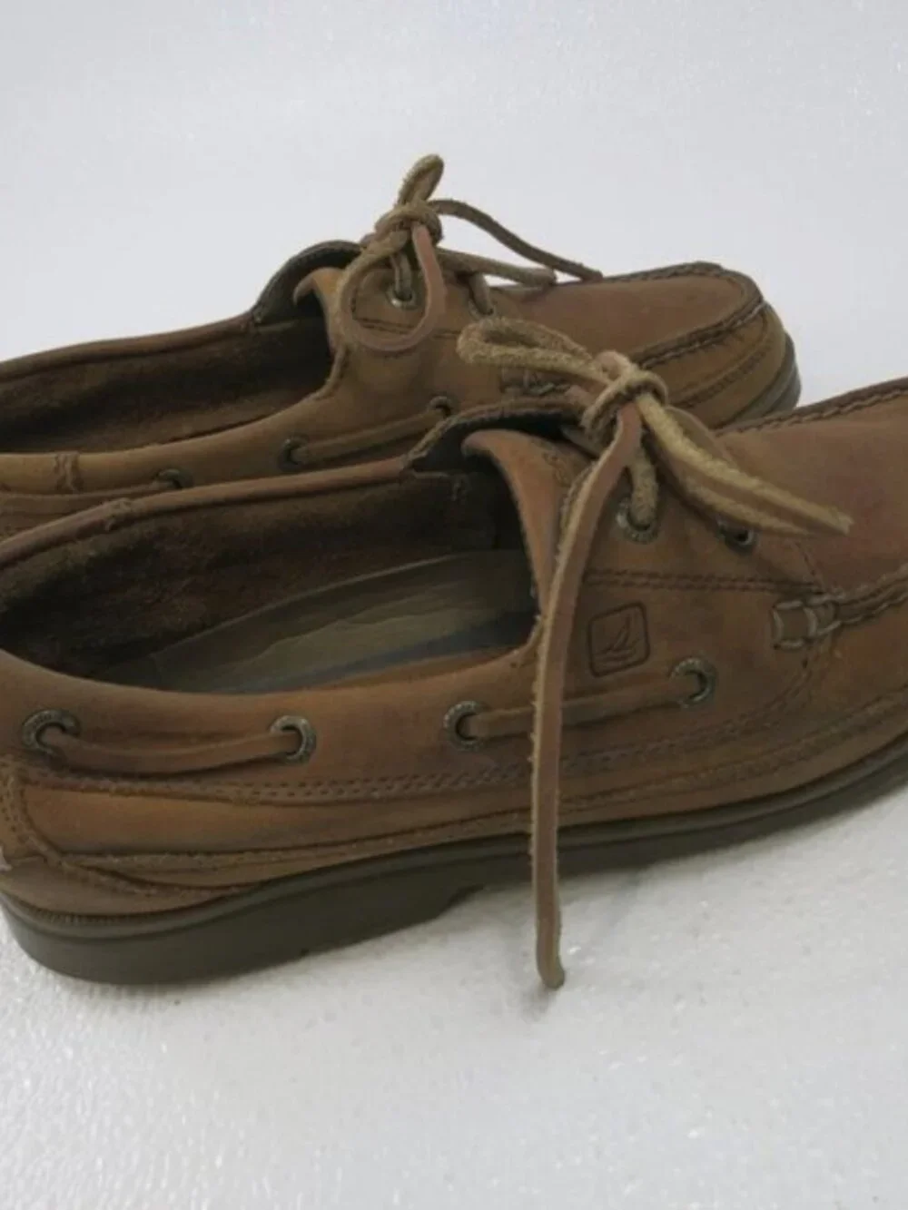 Sperry nubuck leather